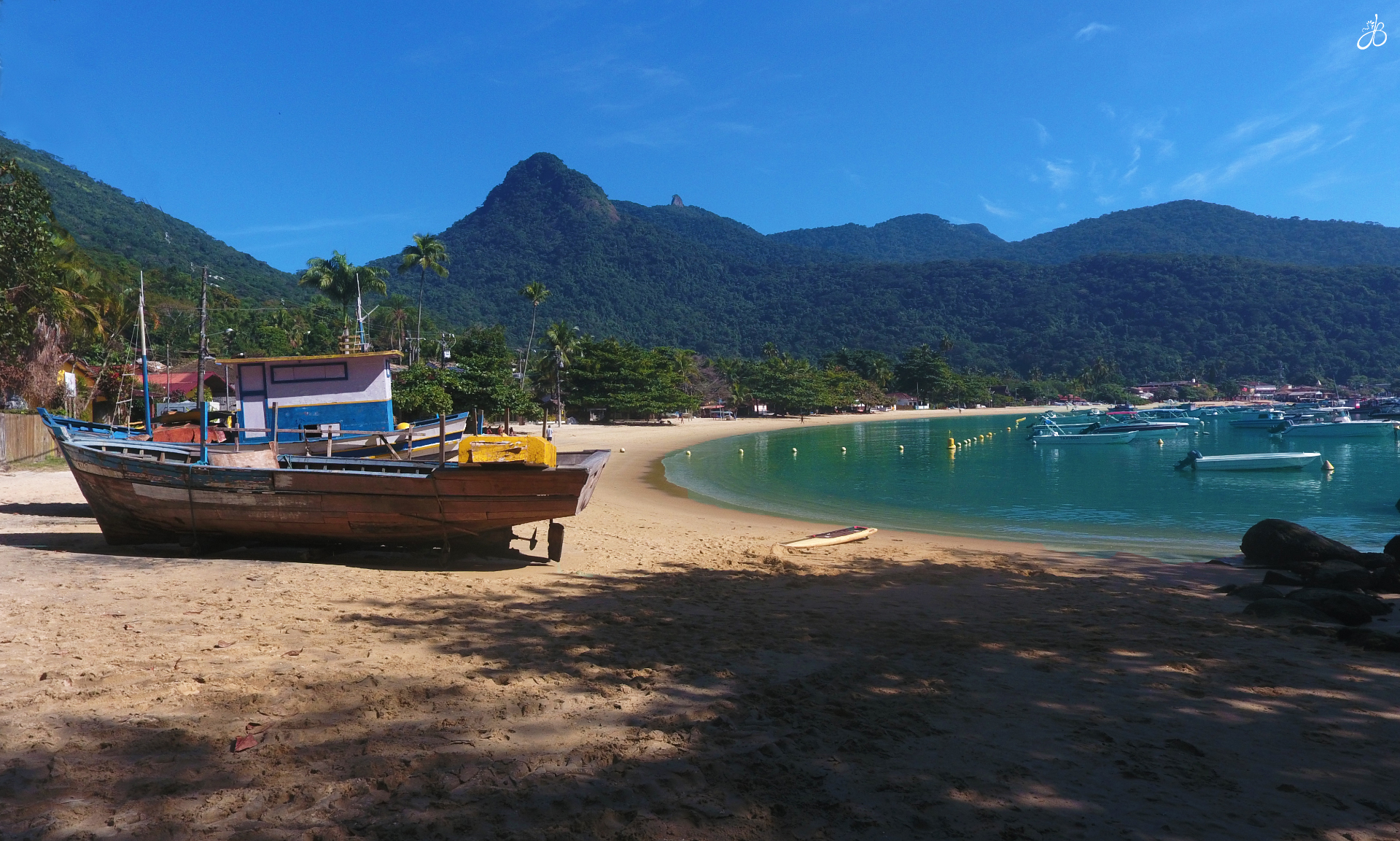 Ilha grande rio de janeiro vila do abraão